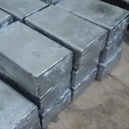 Кирпич свинцовый рядный двухгребневый с двумя пазами С1 100х100х50 мм ТУ 4901-7489-00-200-2010 в&nbsp;Воронеже
