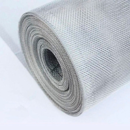 Сетка алюминиевая просечно-вытяжная оцинкованная с мелкой ячейкой в рулонах 1,6х15х15 мм в&nbsp;Воронеже
